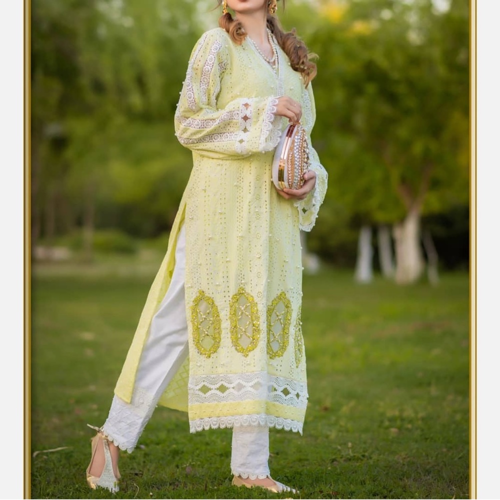 - Pakistani/Indian Luxury Designer Shirt - image 2